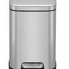 Papelera con Pedal 6L Acero Inoxidable EKO Stella